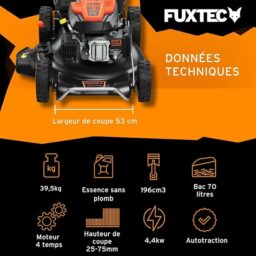 Image du fabricant 3 du FUXTEC tondeuse thermique FX-RM5396