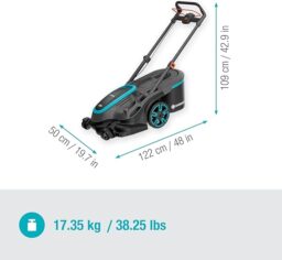 Image du fabricant 3 du GARDENA Tondeuse à Gazon PowerMax Duo