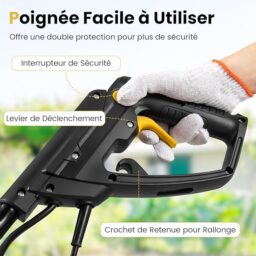 Image du fabricant 3 du GOPLUS Motobineuse électrique filaire