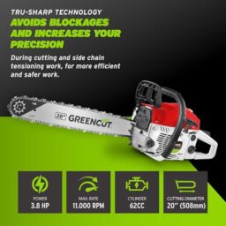 Image du fabricant 3 du GREENCUT GS620X tronçonneuse essence