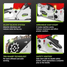 Image du fabricant 3 du GREENCUT GS680X tronçonneuse essence