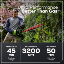 Image du fabricant 3 du Greenworks GD60HT66K2 taille-haie sans fil