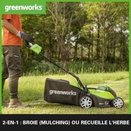 Image du fabricant 3 du Greenworks tondeuse gazon 40V