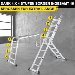 Image du fabricant 3 du Herrselsam échelle multifonction 470cm
