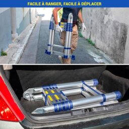 Image du fabricant 3 du HOSTROM échelle télescopique 3,8m