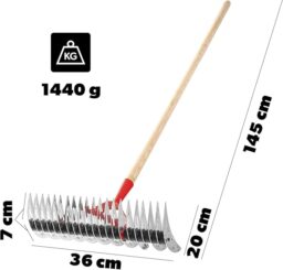 Image du fabricant 3 du KADAX Aérateur de Gazon manuel