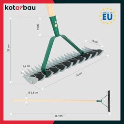 Image du fabricant 3 du KOTARBAU outil scarification pelouse