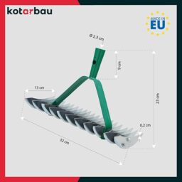 Image du fabricant 3 du KOTARBAU® râteau aérateur gazon