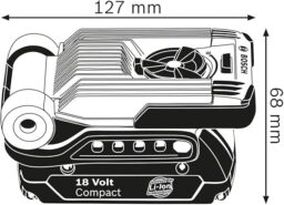 Image du fabricant 3 du Lampe LED Bosch Professional GLI