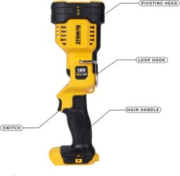 Image du fabricant 3 du Lampe Projecteur LED DEWALT