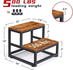 Image du fabricant 3 du LIANTRAL marchepied robuste bois acier