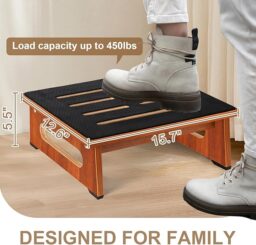 Image du fabricant 3 du Marchepied en bois antidérapant