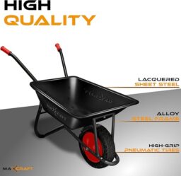 Image du fabricant 3 du MAXCRAFT Brouette Chantier 250kg