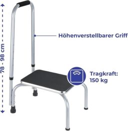 Image du fabricant 3 du Maximex Marchepied SECURA 2en1 gris