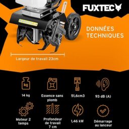 Image du fabricant 3 du Motobineuse thermique FUXTEC FX-AF152