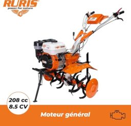 Image du fabricant 3 du Motoculteur RURIS 731FR orange