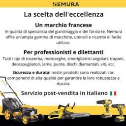 Image du fabricant 3 du Nemura Débroussailleuse Batterie 40V