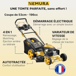 Image du fabricant 3 du Nemura Tondeuse thermique tractée