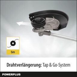 Image du fabricant 3 du Powerplus Débroussailleuse électrique compacte