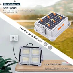 Image du fabricant 3 du Projecteur LED Rechargeable 150W Fosingut