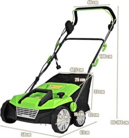 Image du fabricant 3 du RELAX4LIFE Scarificateur électrique vert