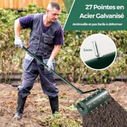 Image du fabricant 3 du RELAX4LIFE Scarificateur Gazon Manuel