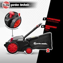 Image du fabricant 3 du Scarificateur émousseur électrique 1500W