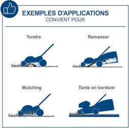 Image du fabricant 3 du Scheppach Tondeuse à Gazon BC-MP430-X