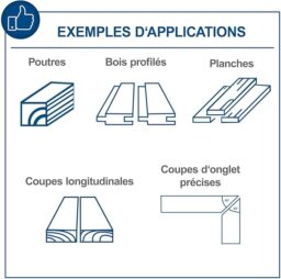 Image du fabricant 3 du Scie circulaire Scheppach HS110
