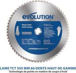 Image du fabricant 3 du Scie Evolution Power Tools S355MCS