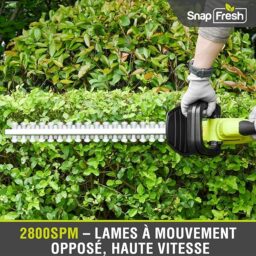 Image du fabricant 3 du SnapFresh Taille-Haie Batterie 20V