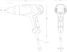 Image du fabricant 3 du Steinel Pistolet air chaud HL 1920 E