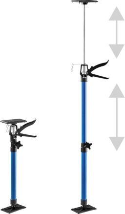 Image du fabricant 3 du tectake® Etai telescopique bleu