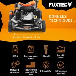 Image du fabricant 3 du Tondeuse thermique FUXTEC FX-RM4346