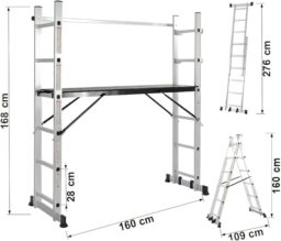 Image du fabricant 3 du TREPPE échafaudage aluminium multifonction