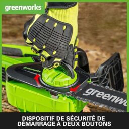 Image du fabricant 3 du Tronçonneuse Greenworks G40CS30II
