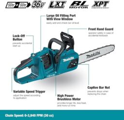 Image du fabricant 3 du Tronçonneuse MAKITA DUC355Z
