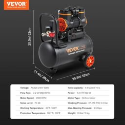 Image du fabricant 3 du VEVOR Compresseur air silencieux