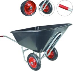 Image du fabricant 3 du Vigor Brouette 2 roues plastique