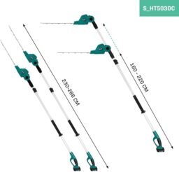 Image du fabricant 3 du VONROC Taille-haie télescopique 20V