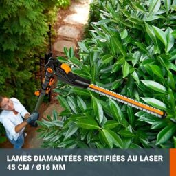 Image du fabricant 3 du WORX Taille-Haies sans Fil 20V