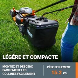 Image du fabricant 3 du WORX Tondeuse Gazon Sans Fil