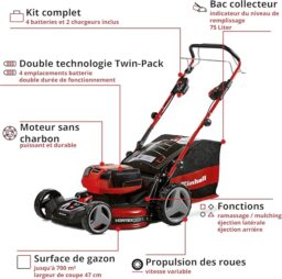 Image du fabricant 4 du Tondeuse Einhell GP-CM 36-47 S