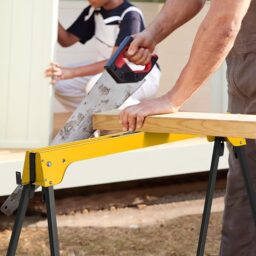 Image du fabricant 4 du COSTWAY Tréteaux Pliables Jaunes