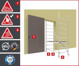 Image du fabricant 4 du ALTEC Rollfix® 2.0 échafaudage aluminium