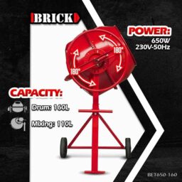 Image du fabricant 4 du Bétonnière 650w tambour 160L Brick