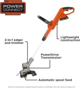 Image du fabricant 4 du Black+Decker LST300 coupe-bordure