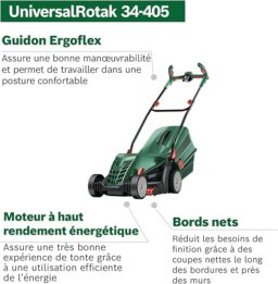 Image du fabricant 4 du Bosch Tondeuse à Gazon UniversalRotak