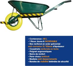 Image du fabricant 4 du Brouette KELI roue increvable