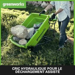 Image du fabricant 4 du Chariot Greenworks G40GC électrique